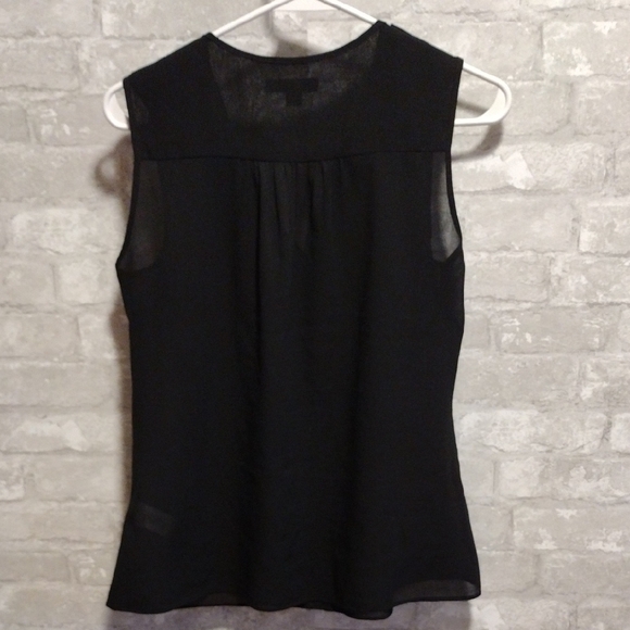 Women's Black Sleeveless Top - Picture 5 of 5